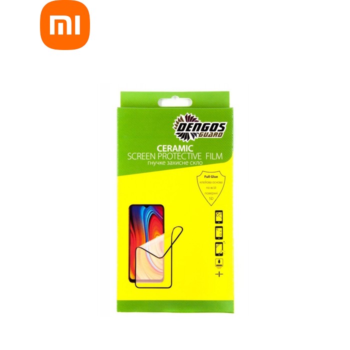 Скло захисне Dengos Ceramic Film для Xiaomi Redmi Note 10 Pro (black) (TGCF-12)