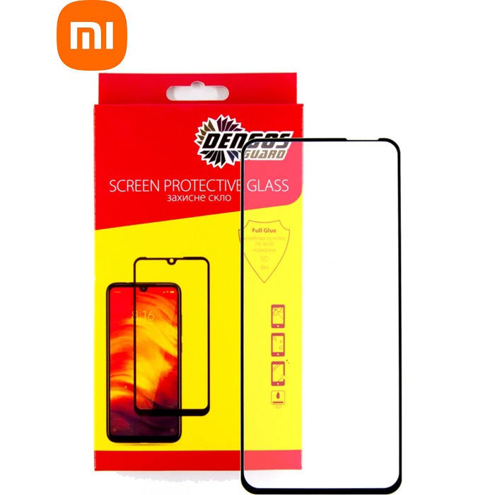 Скло захисне Dengos Full Glue для Xiaomi Redmi 10 (black) (TGFG-189)