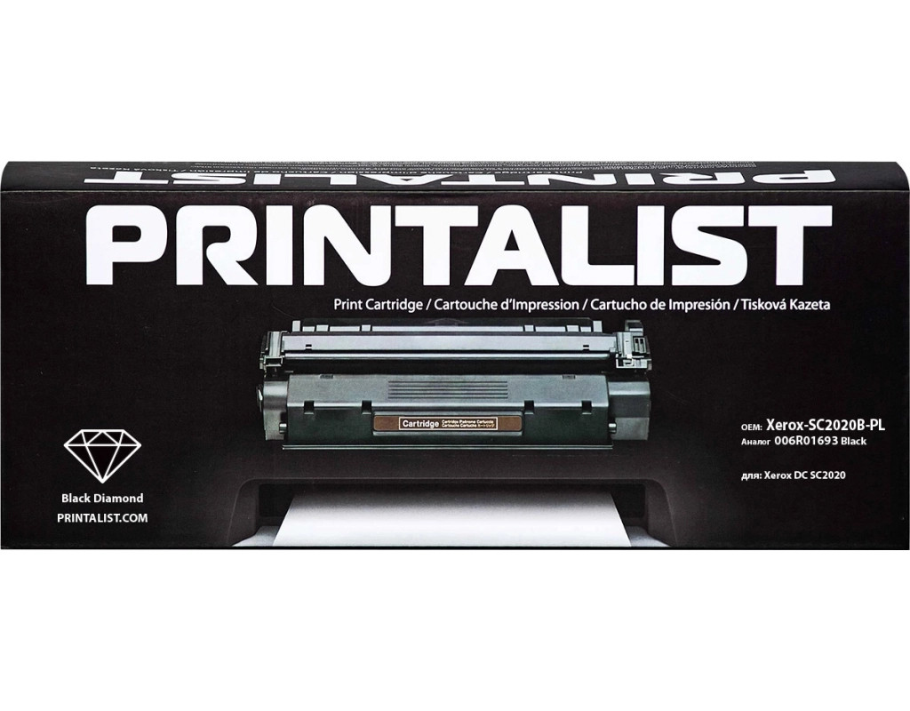 Картридж Printalist Xerox DC SC2020/ 006R01693 Black (Xerox-SC2020B-PL)