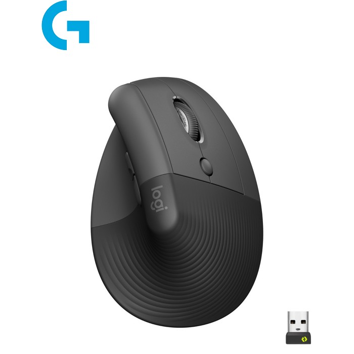 Мишка Logitech Lift Vertical Ergonomic Wireless/Bluetooth Graphite (910-006473)