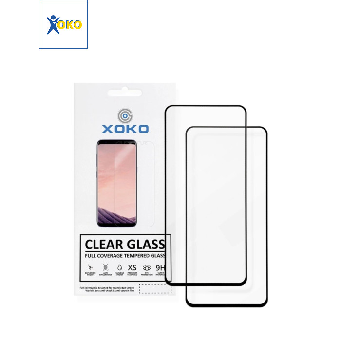 Стекло защитное XoKo Full Cover Ultra-Thin Vivo Y20/ Y20i/ Y21/ Y33s Black 2 pcs (XK-FCU-VO-Y20)
