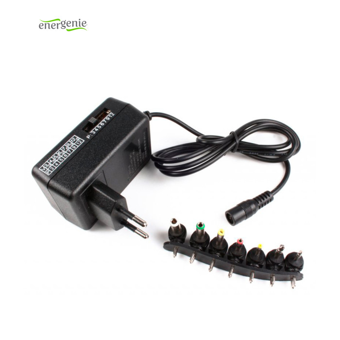 Зарядний пристрій EnerGenie Universal 12W (EG-MC-008)