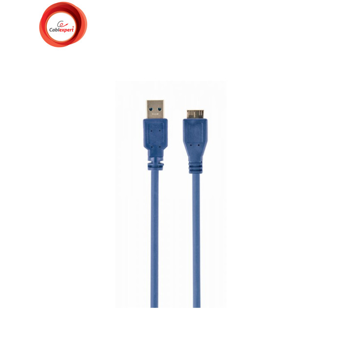 Дата кабель USB 3.0 AM to Micro 5P 0.5m Cablexpert (CCP-mUSB3-AMBM-0.5M)