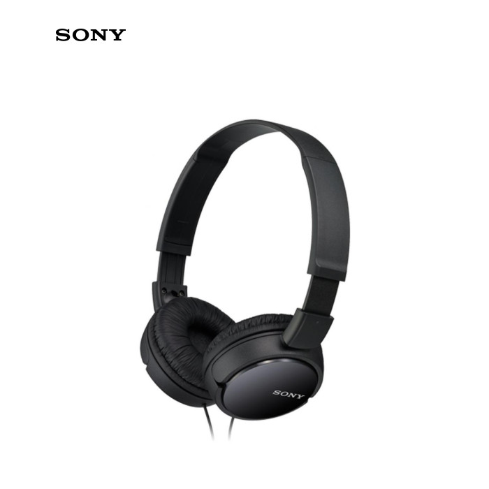 Навушники SONY MDR-ZX110AP Black (MDRZX110APB.CE7) тип пристрою - гарнітура, Тип - для подорожей, підключення - провідне, конструкція - накладні, тип кріплення - дуга над головою, інтерфейс підключення - штекер 3.5 мм, кількість jack(ів) - 1 , опір навушників - 24 Ом, мінімальна частота, що відтворюється - 12 Гц, максимальна відтворювана частота - 22 кГц, чутливість - 98 дБ, колір - Black
