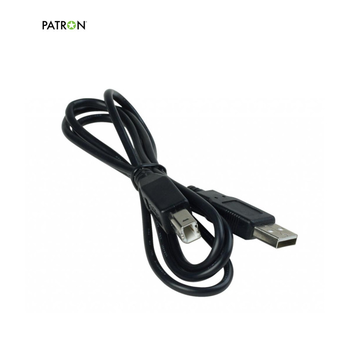 Кабель для принтера USB 2.0 AM/BM 1.8m Patron (CAB-PN-AMBM-18)