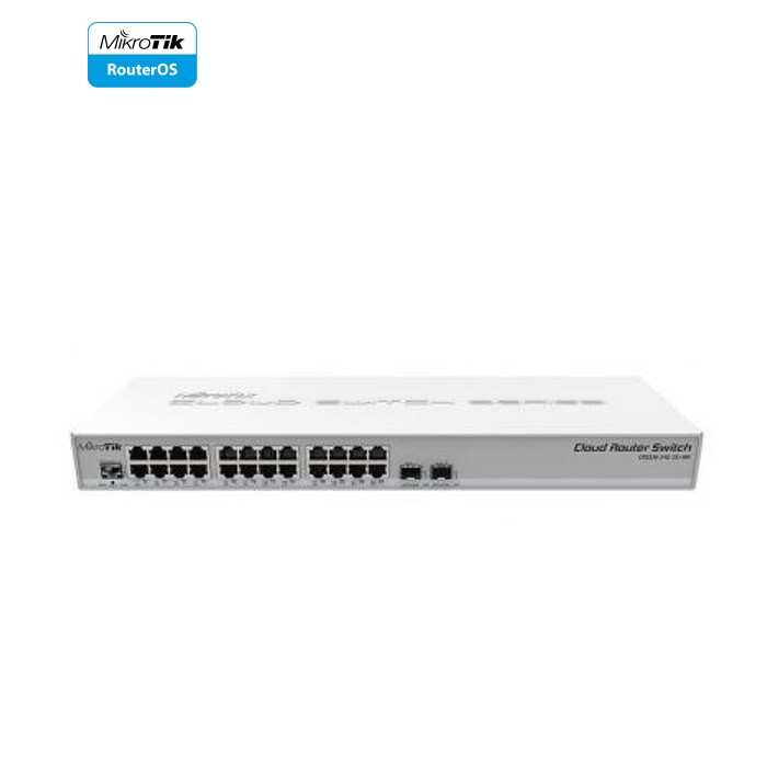Коммутатор сетевой Mikrotik CRS326-24G-2S+RM