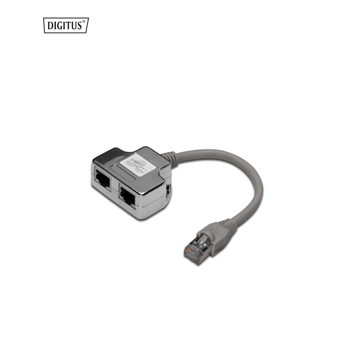 Разветвитель витой пары, STP, cat.5e, 1x2RJ-45 Digitus (DN-93904)