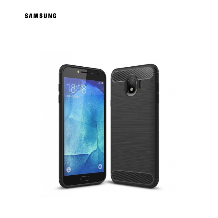 Чохол до мобільного телефона Laudtec для Samsung J4/J400 Carbon Fiber (Black) (LT-J400F)