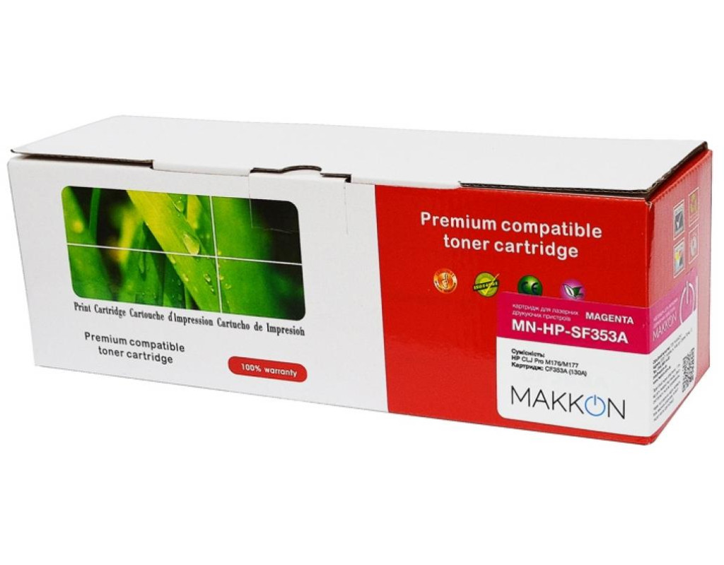 Картридж Makkon HP CLJP СF353A (130A) 1k magenta (MN-HP-SF353A)