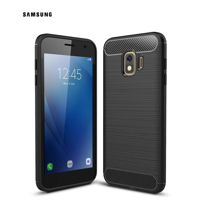 Чехол для мобильного телефона Laudtec для Samsung Galaxy J2 Core Carbon Fiber (Black) (LT-J2C)