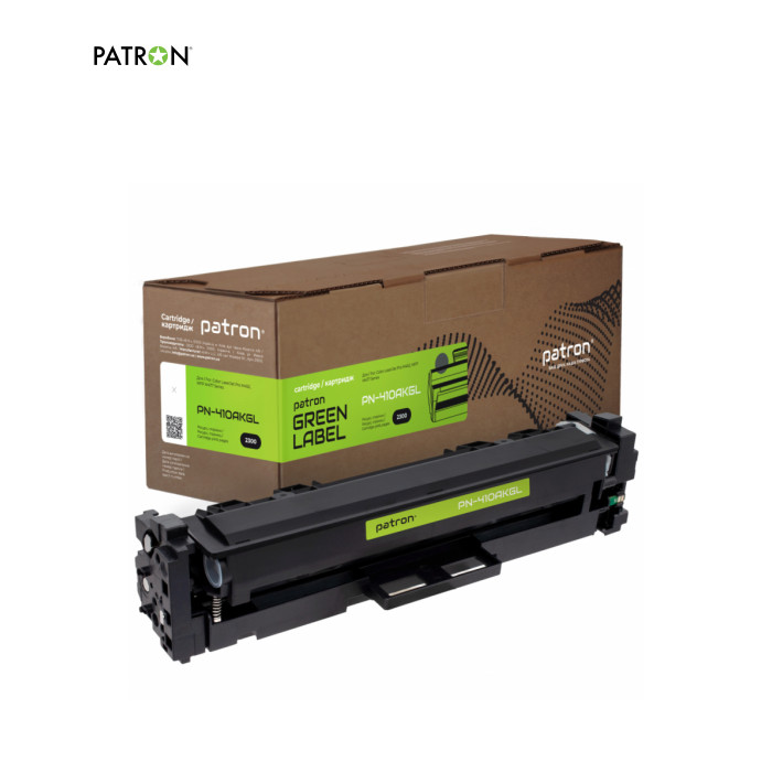 Картридж Patron HP CLJ CF410A BLACK GREEN Label (PN-410AKGL)
