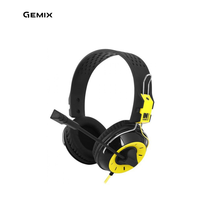 Наушники Gemix N4 Black-Yellow Gaming