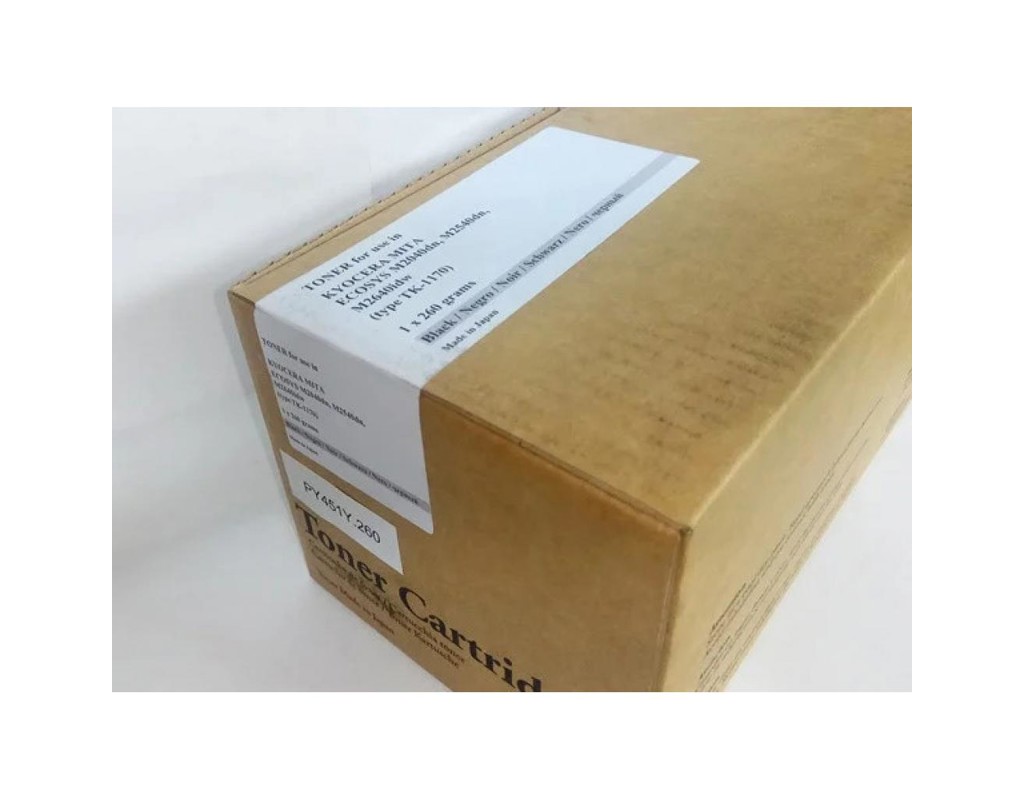Тонер-картридж Tomoegawa KYOCERA TK-1170+ chip (PY451Y.260)