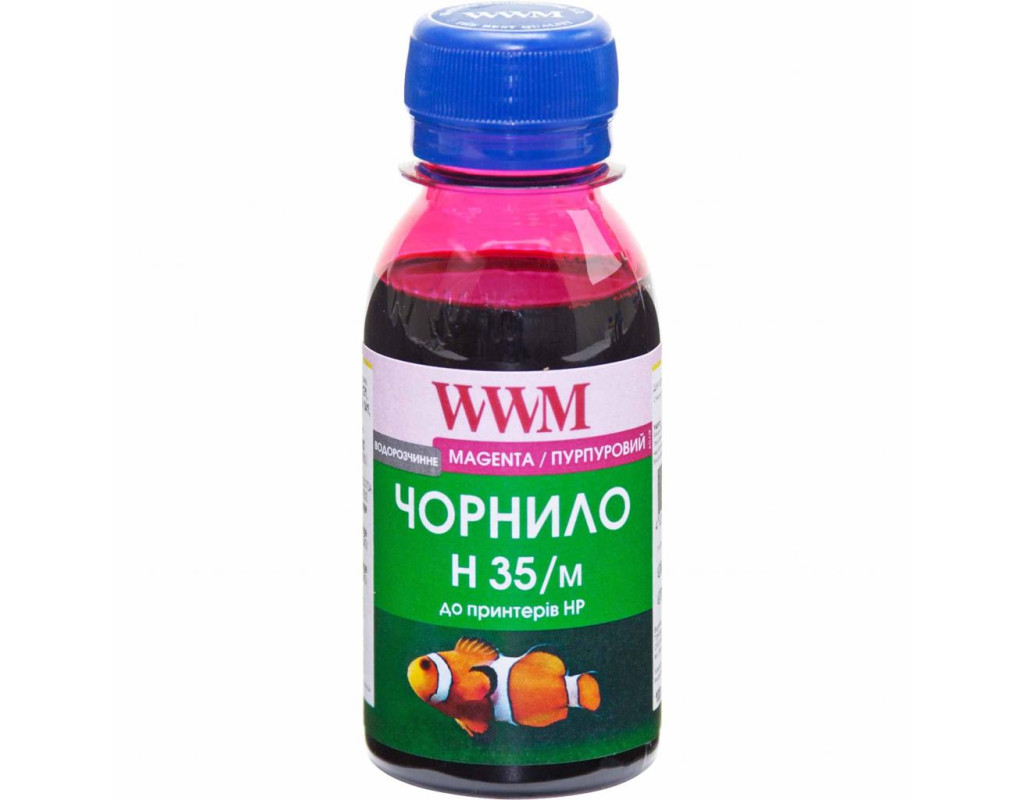 Чернила WWM HP №22/134/121 100г Magenta (H35/M-2)
