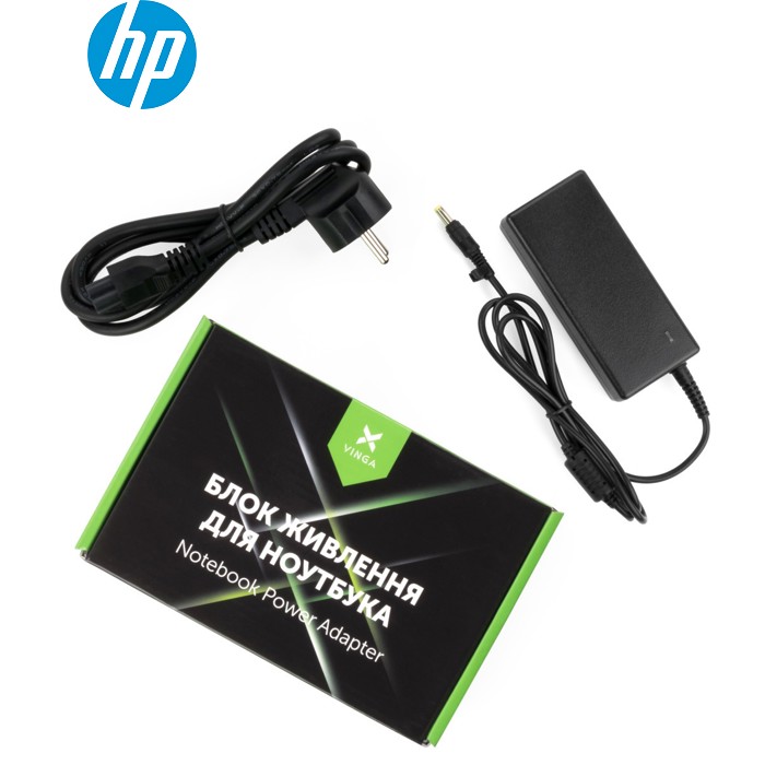 Блок живлення до ноутбуку Vinga HP 65W 18.5V 3.5А 4.8*1.7 (VPA-1835-HP4817-101)