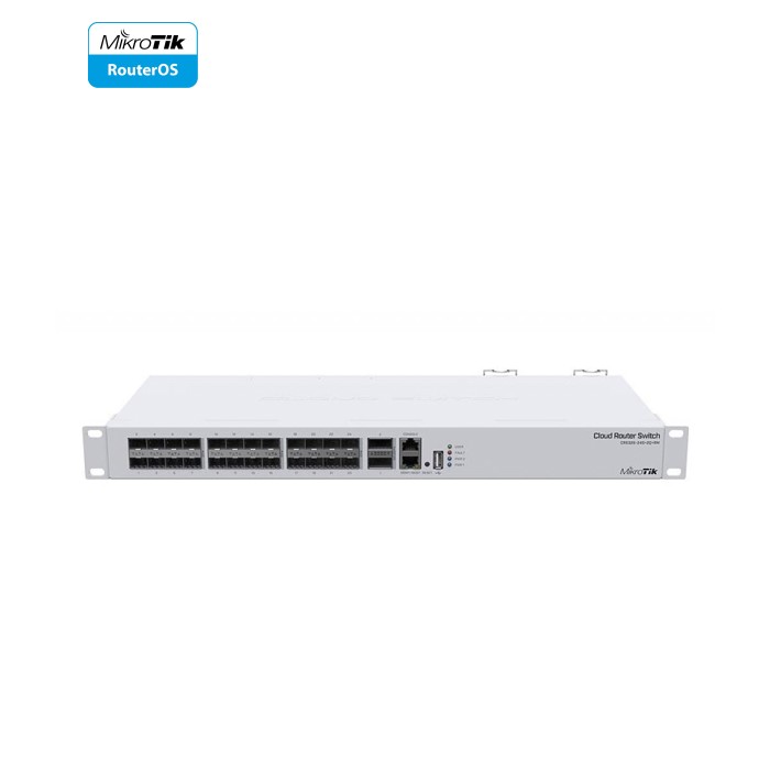 Коммутатор сетевой Mikrotik CRS326-24S+2Q+RM
