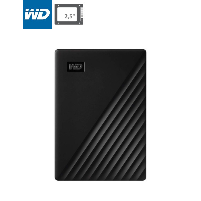 Зовнішній жорсткий диск 2.5" 1TB WD (WDBYVG0010BBK-WESN)