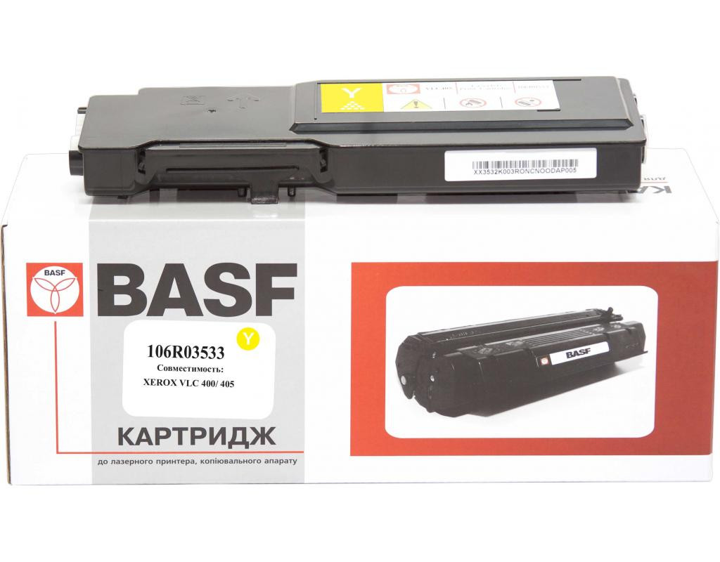 Тонер-картридж BASF Xerox VL C400/C405 Yellow 106R03533 8K (KT-106R03533)