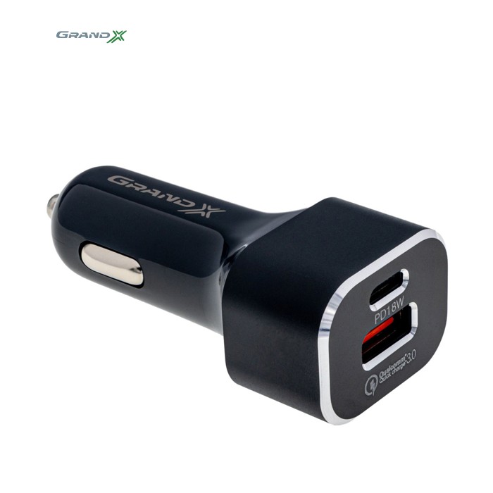 Зарядний пристрій Grand-X CH-29 PD 3.0, Quick Charge QС3.0, 1 TypeC, 1 USB (CH-29)