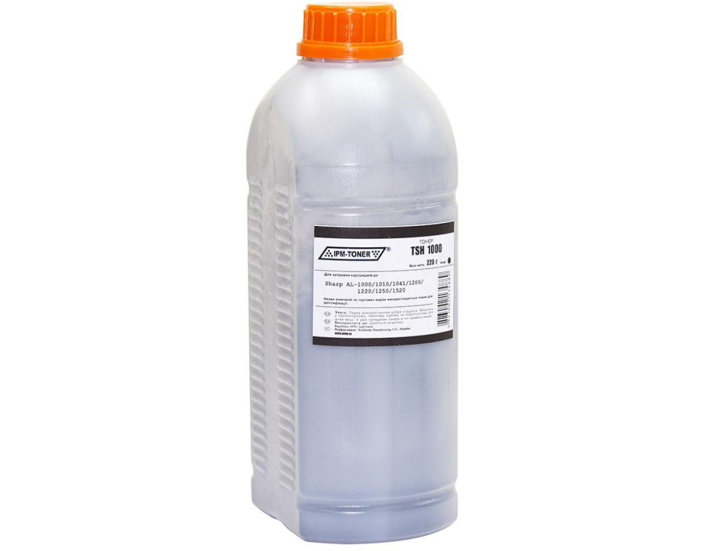 Тонер Sharp AL-1000/1200/1520, 220г Black IPM (TB109-2)
