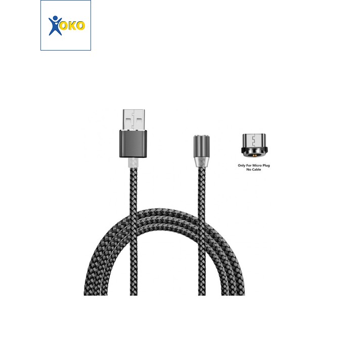 Дата кабель USB 2.0 AM to Micro 5P 1.2m Magneto grey XoKo (SC-355m MGNT-GR)