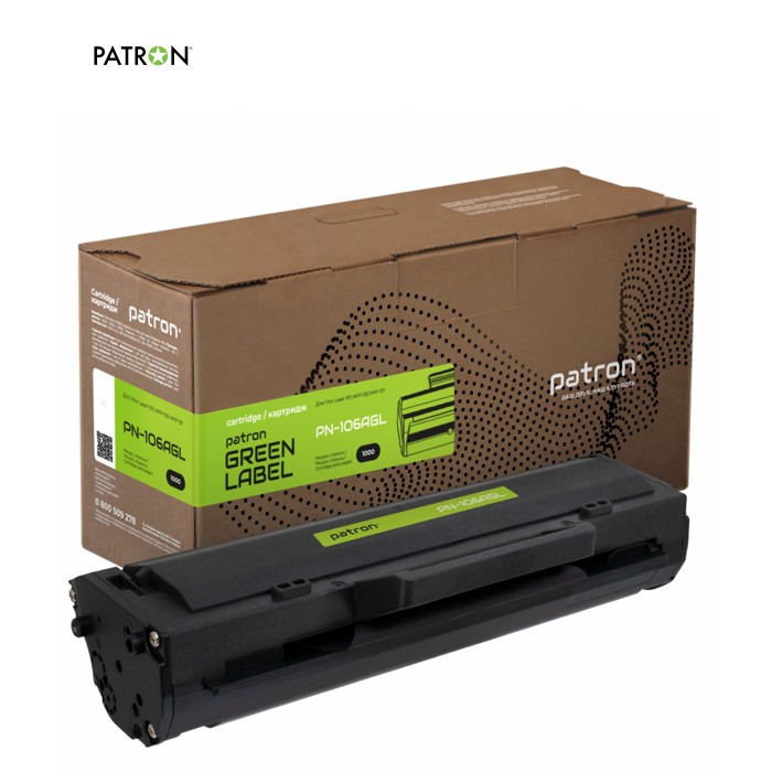 Картридж Patron HP W1106A GREEN Label (PN-106AGL)