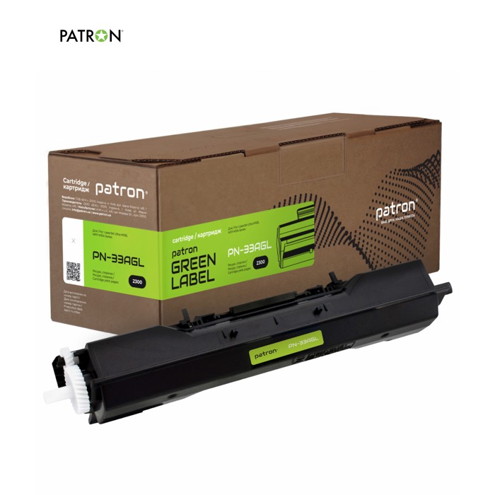 Тонер-картридж Patron HP CF233A GREEN Label (PN-33AGL)