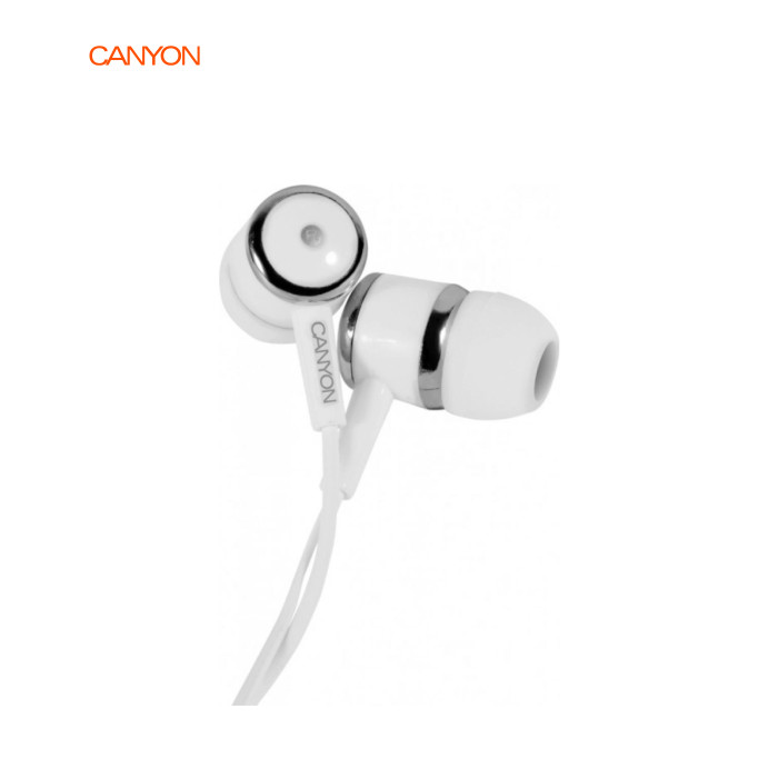 Навушники Canyon White (CNE-CEPM01W)