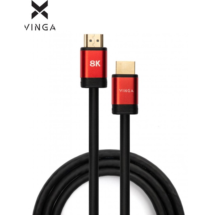 Кабель мультимедийный HDMI M to HDMI M 1.8m V2.1 8K Vinga (VCPHDMIMM211.8)