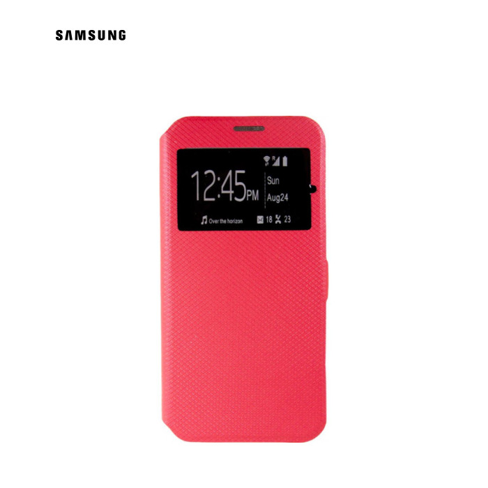 Чохол до мобільного телефона Dengos Flipp-Book Call ID Samsung Galaxy A10s, red (DG-SL-BK-242) (DG-SL-BK-242)
