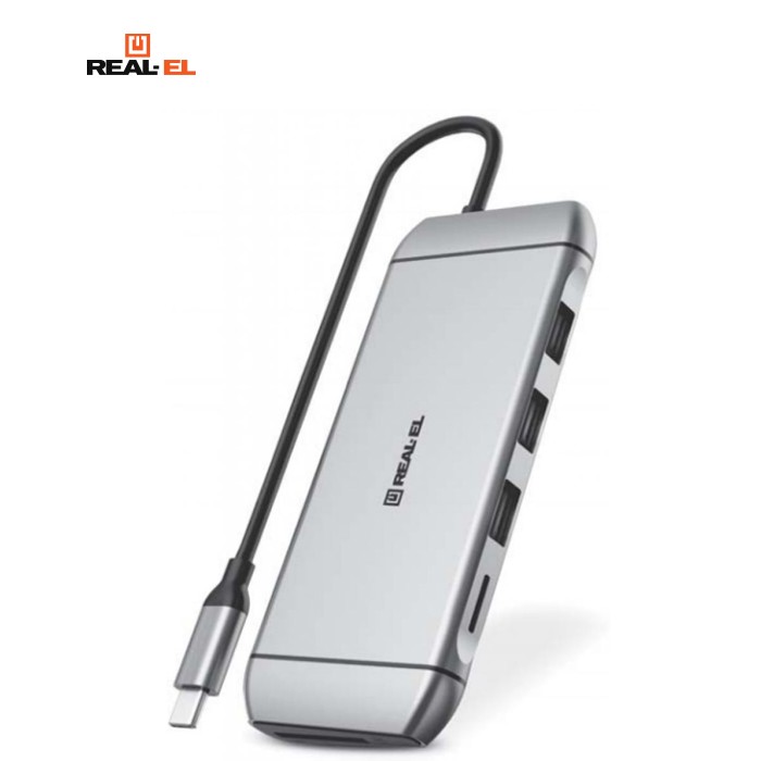 Концентратор REAL-EL CQ-900, space grey (EL123110003)