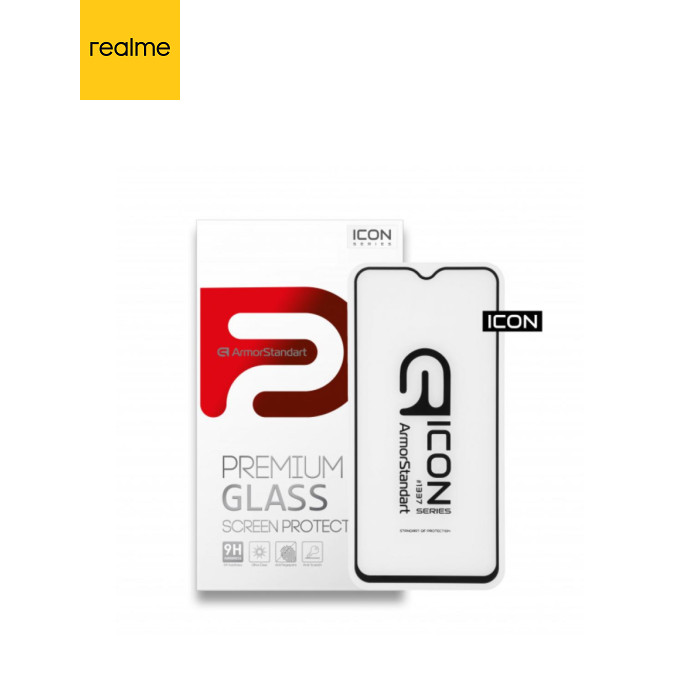 Скло захисне Armorstandart Icon Realme X2 Black (ARM56299-GIC-BK)