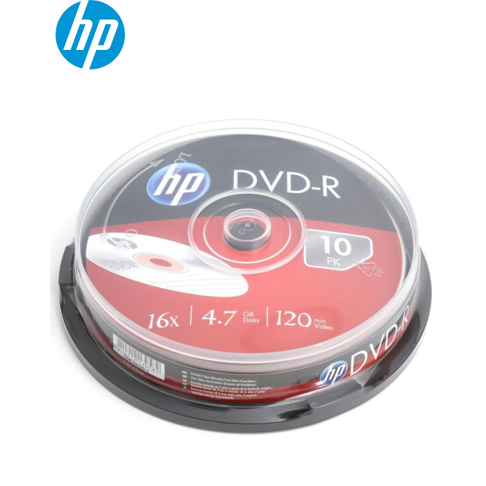 Диск DVD HP DVD-R 4.7GB 16X 10шт (69315/DME00026-3)