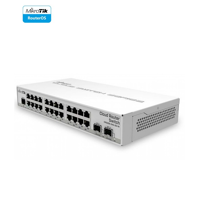 Коммутатор сетевой Mikrotik CRS326-24G-2S+IN