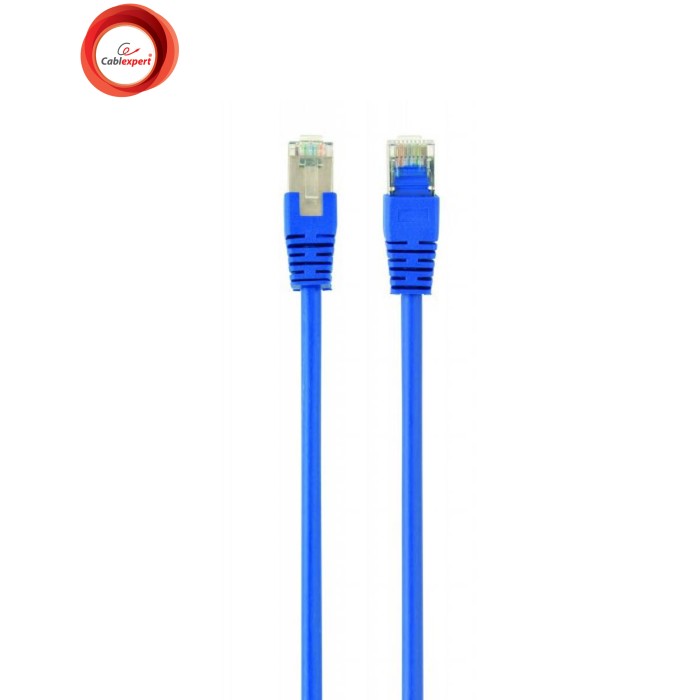 Патч-корд 1м FTP cat 6 Cablexpert (PP6-1M/B)