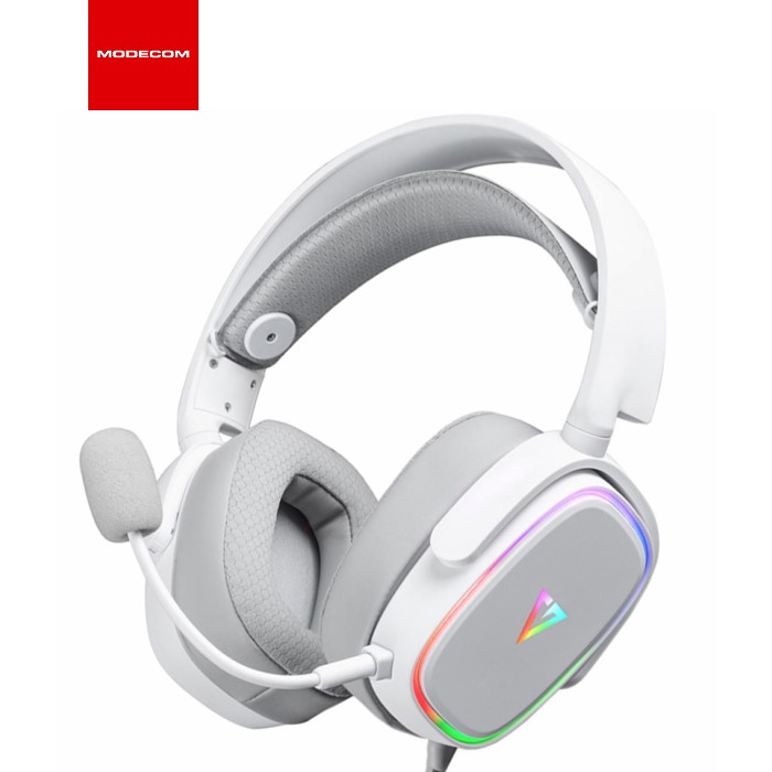 Наушники Modecom Volcano RGB Prometheus 7.1 USB White (S-MC-899-PROMETHEUS-200)