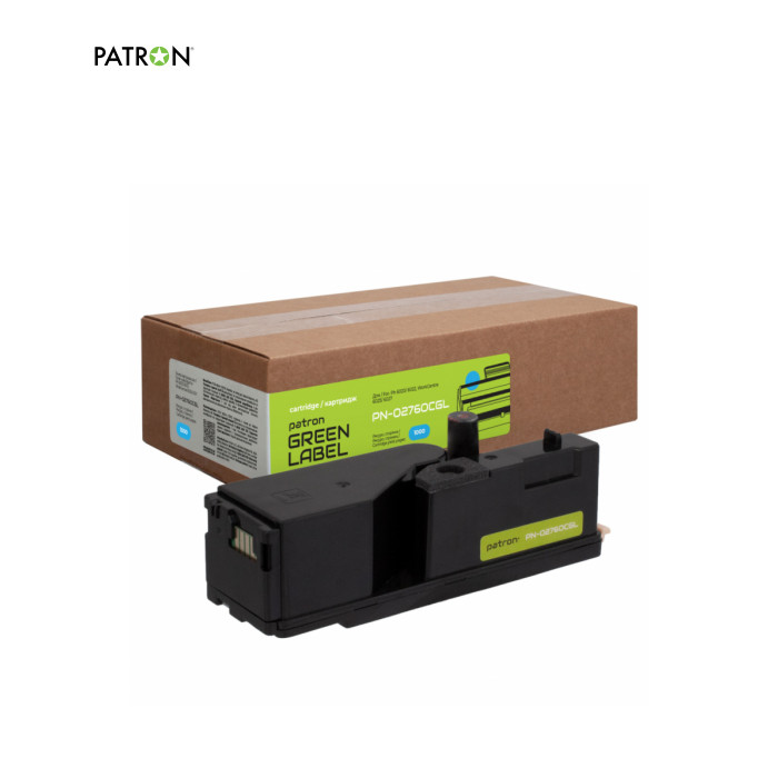 Тонер-картридж Patron Xerox 106R02760 Green Label, Cyan (PN-02760CGL)