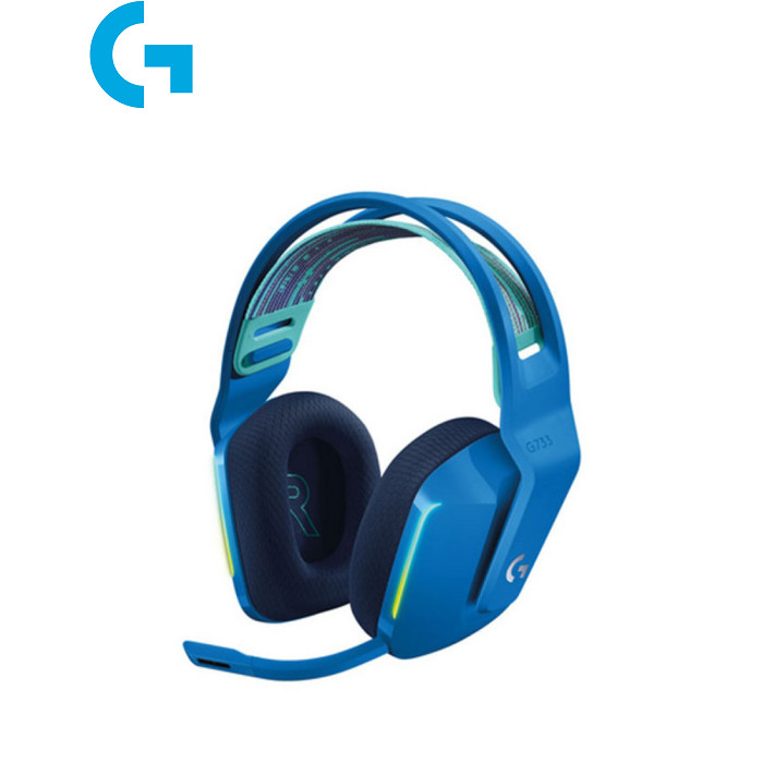 Наушники Logitech G733 Lightspeed Wireless RGB Gaming Headset Blue (981-000943)