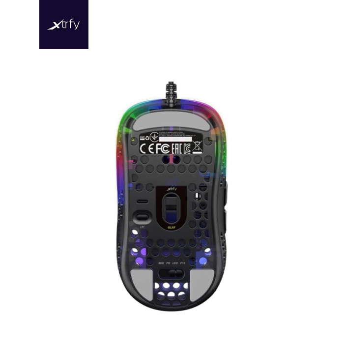 Миша Xtrfy MZ1 RGB Black (XG-MZ1-RGB) USB