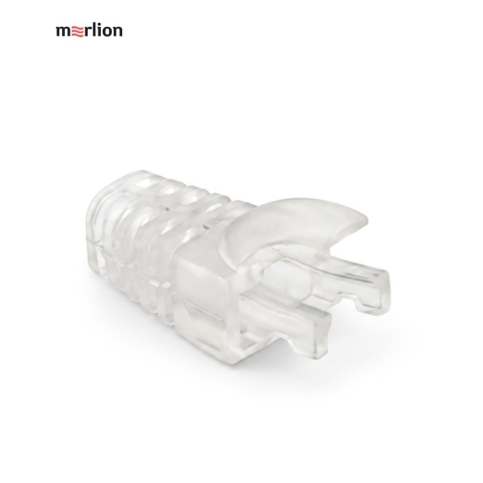 Ковпачок ізолюючий Merlion RJ-45 прозорий Cat.5 / Cat.6 (100 шт / уп.) Q100