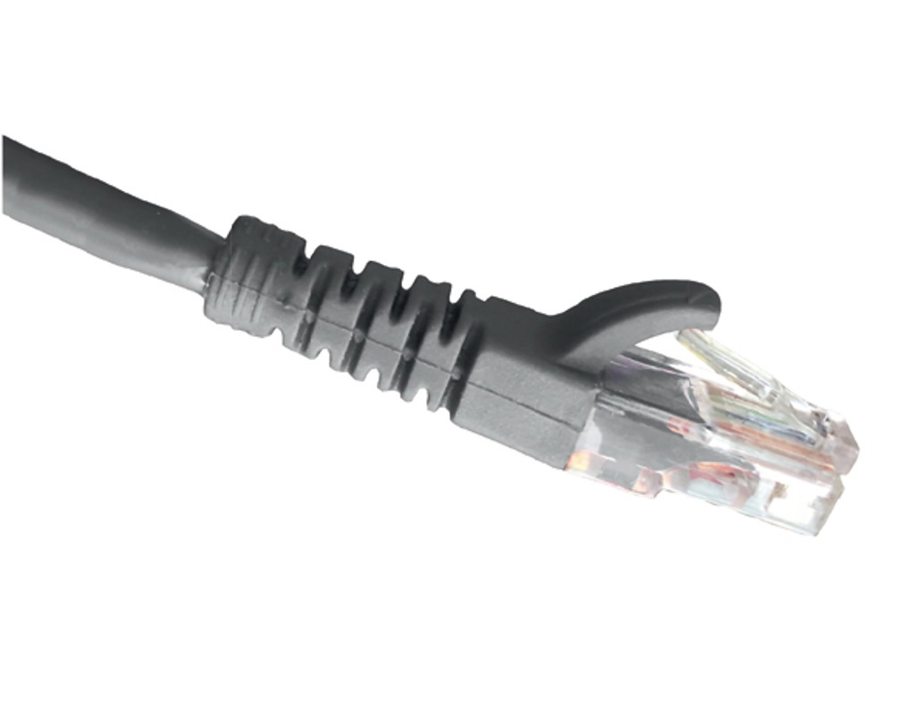 Патч-корд OK-net Кат.5e UTP 24AWG Сірий 10м