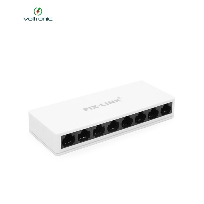 Комутатор PIX-LINK LV-SW08 8 портів Ethernet 10 / 100 Мбіт / сек, BOX Q100