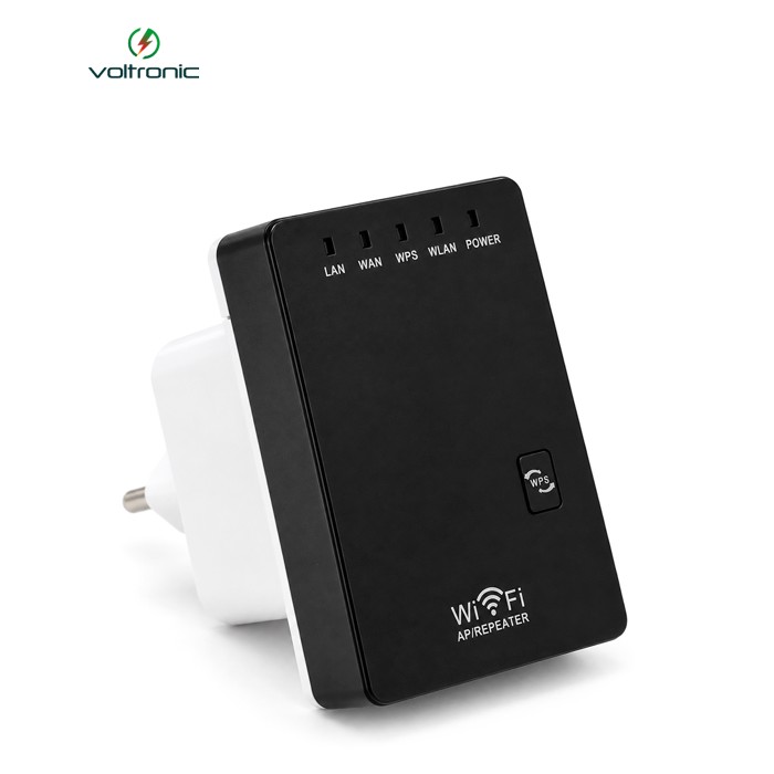 Підсилювач WiFi сигналу з вбудованою антеною LV-WR02, живлення 220V, 300Mbps, IEEE 802.11b / g / n, 2.4GHz, BOX
