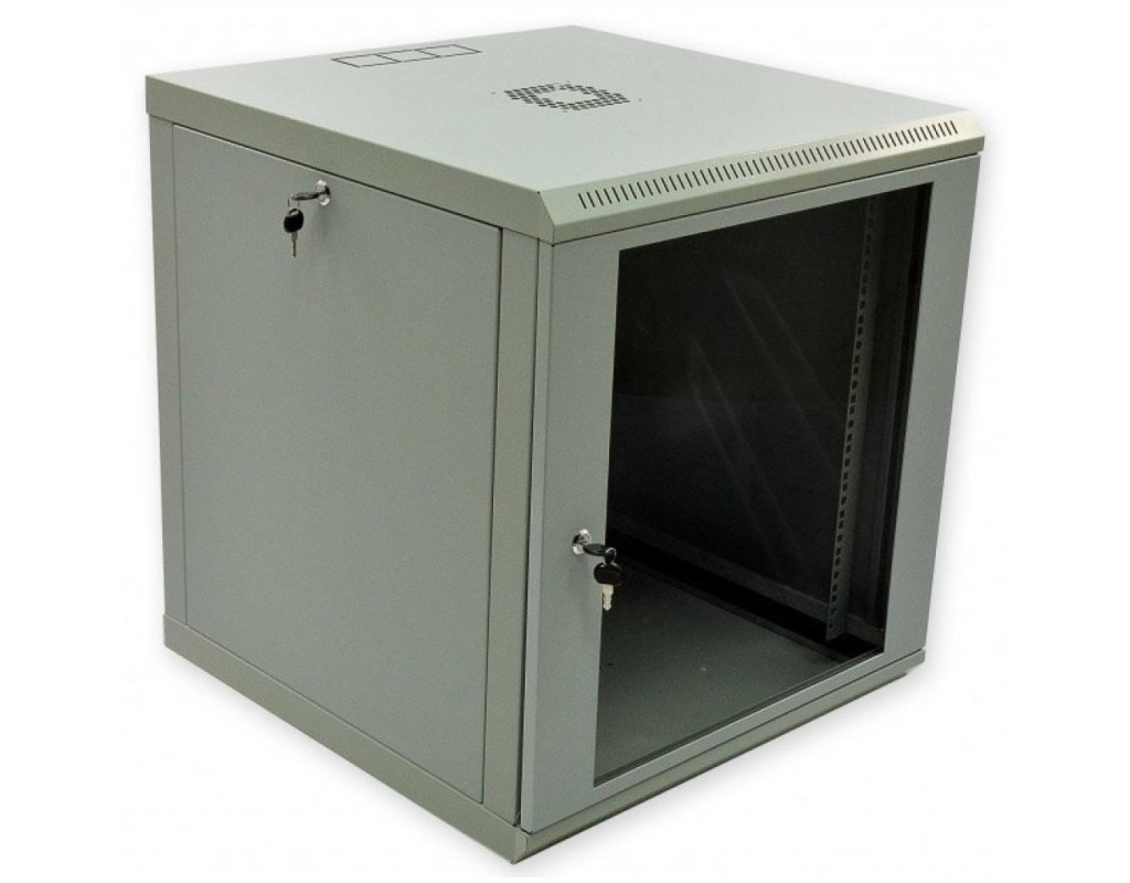 Шафа настінна CMS 12U, 600*600*640mm (UA-MGSWL126G)