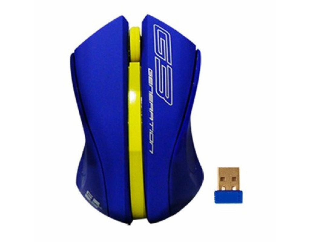 Миша бездротова A4 Tech G-CUBE G9V-310BL, V-Track Blue радіо-опт 2+1 колесо-кнопка 2,4GHz 1000dpi 16 функцій 5 режимів дозволу