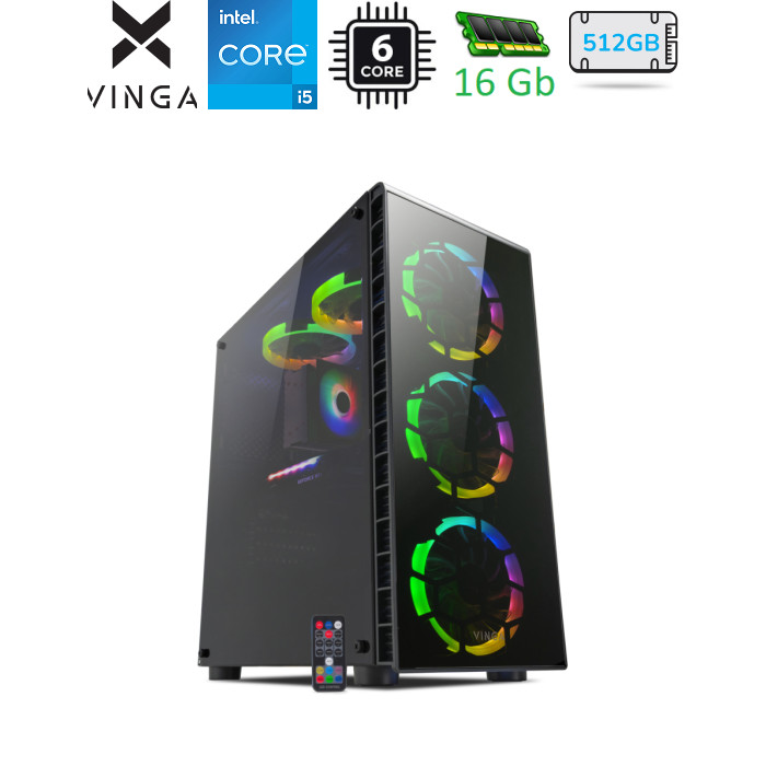Компьютер Vinga Wolverine D9478 (I5M16G5050.D9478)