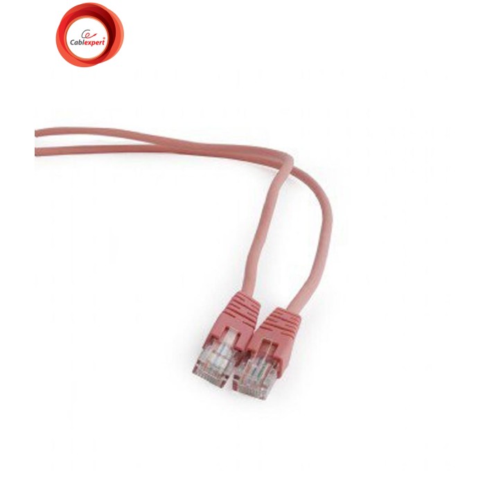 Патч-корд 5м UTP cat 5е Cablexpert (PP12-5M/RO)