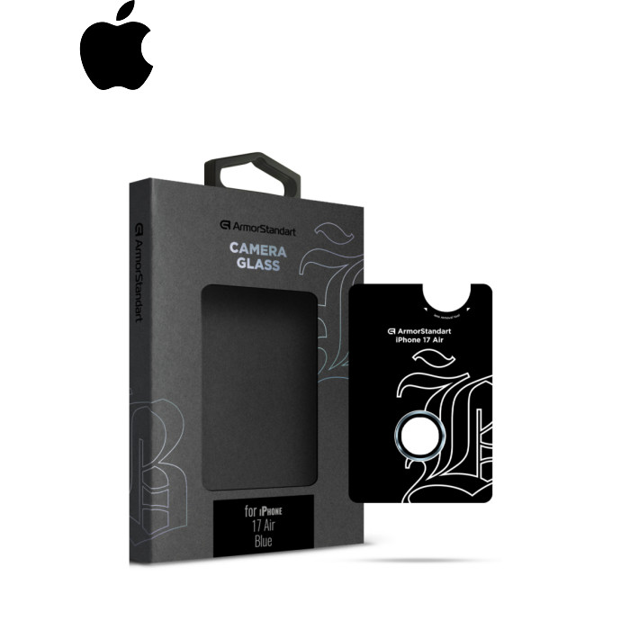 Стекло защитное Armorstandart for Camera Supreme BI Apple iPhone 17 Air Blue (ARM86451)