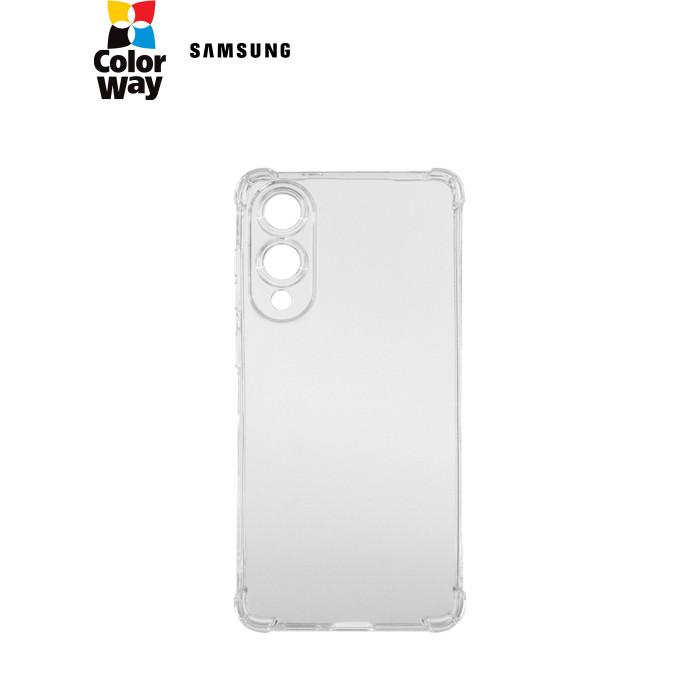 Чохол до мобільного телефона ColorWay TPU AntiShock Samsung Galaxy S25 Edge Transparent (CW-CTASSG937)