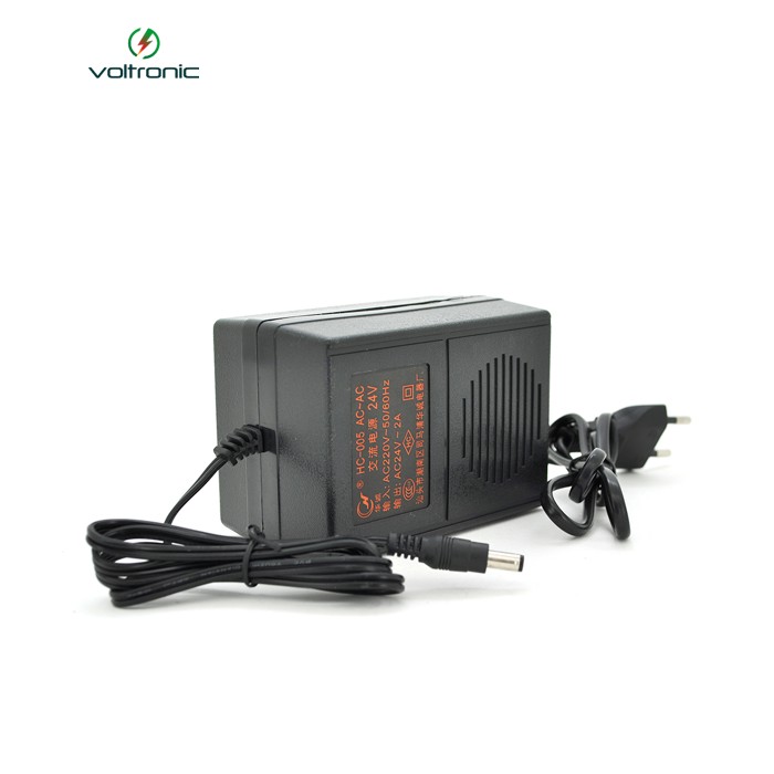 Адаптер трансформаторного типу Input 220 V / Output 24V / 2A